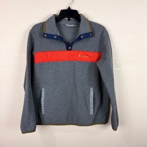 Cotopaxi Quarter Zip Fleece Pullover Grey Medium